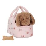 Perrito peluche Jackie con bolsa