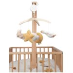 Móvil musical de madera beige naturals - Imagen 5