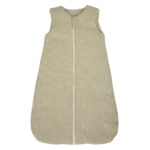 Saco para dormir waffle verde musgo 12-18 meses