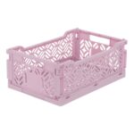 Caja plegable grande 40cm lila