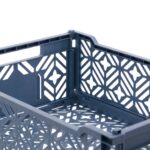 Caja plegable grande 40cm Azul Niágara - Imagen 4