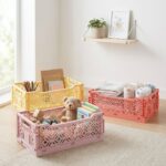 Caja plegable grande 40cm lila - Imagen 3