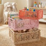 Caja plegable grande 40cm lila - Imagen 5