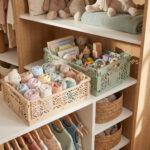Caja plegable grande 40cm beige - Imagen 4