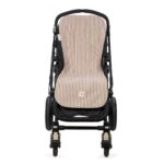 Colchoneta para silla universal Praliné Rayas moka