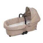 Cubre cuco dual+ funda colchón Praliné Vichy moka - Imagen 3