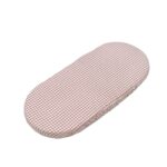 Funda colchón cuco Vichy+muselina Praliné rayas moka - Imagen 6