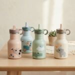 Botella infantil de metal Playground Green - Imagen 3