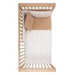 Colcha con protector para cuna de 60 Senda beige - Imagen 4
