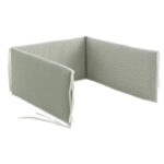 Funda nórdica con protector para cuna de 70 Calma verde - Imagen 4