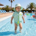 Gorro con protección solar 18-36 meses Tropicool Mint - Imagen 6