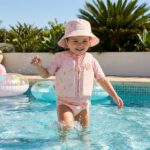 Gorro con protección solar 0-6 meses Tropicool Pink - Imagen 3