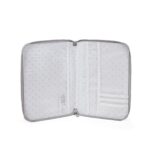 Portadocumentos Little Bloom Vichy Gris - Imagen 4