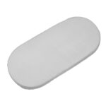 Set de 2 Sábanas Bajeras Ajustables para Cuco Little Bloom Vichy Gris - Imagen 2