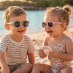 Gafas de sol Saro Baby Menta con cinta elástica y lentes polarizadas - Imagen 3