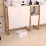 Escalón de baño infantil topos gris - Imagen 2