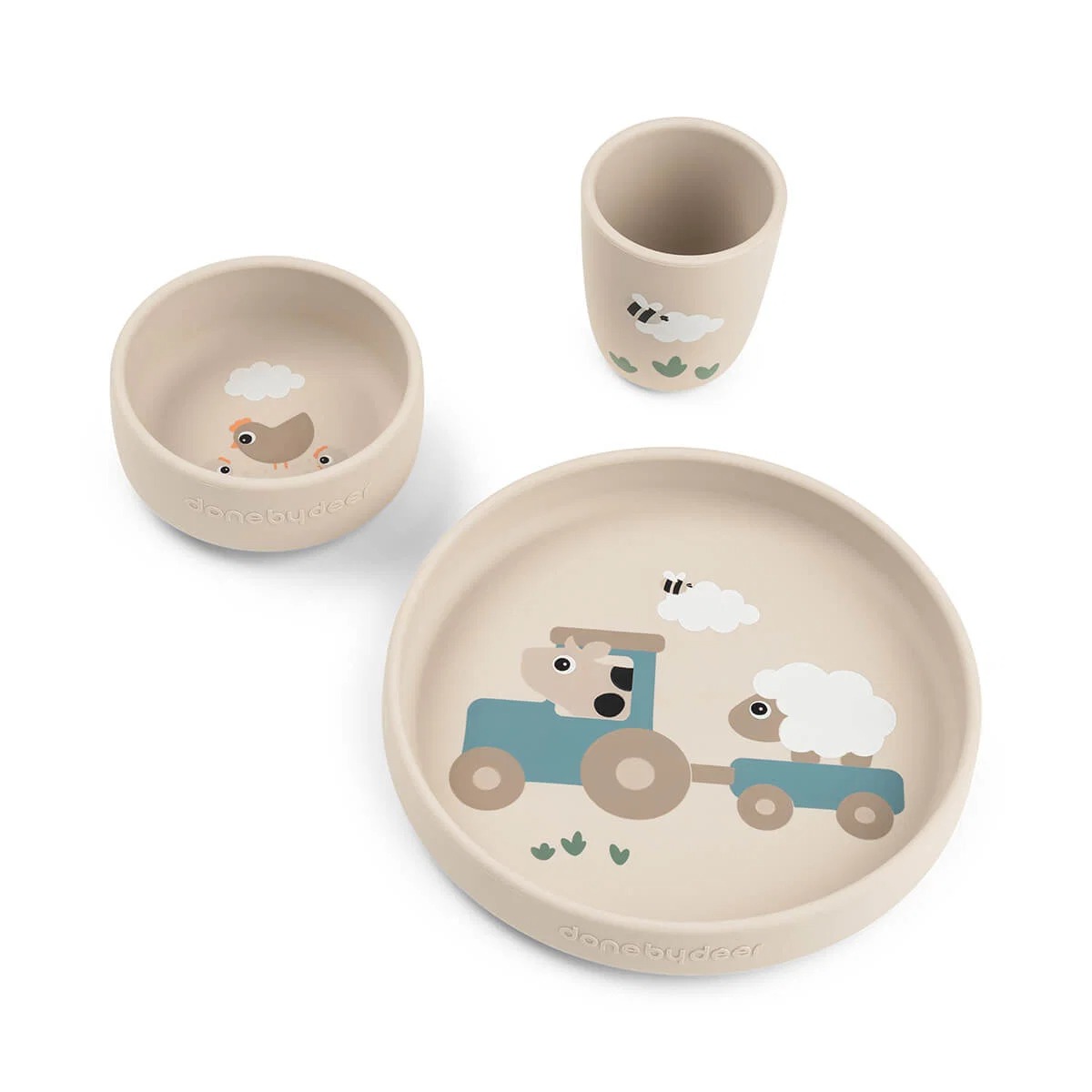 imgi_44_1569869 Vajilla Stick & Stay Tiny Farm Sand - Imagen 1