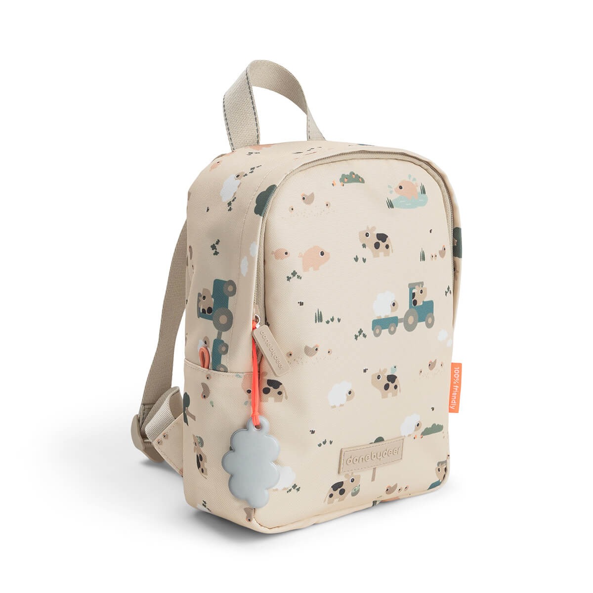 imgi_51_7063999 Mochila Infantil Tiny Backpack Tiny Trails Sand - Imagen 1