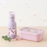 Caja de Almuerzo de Silicona Unicornio de Sassi - Imagen 3