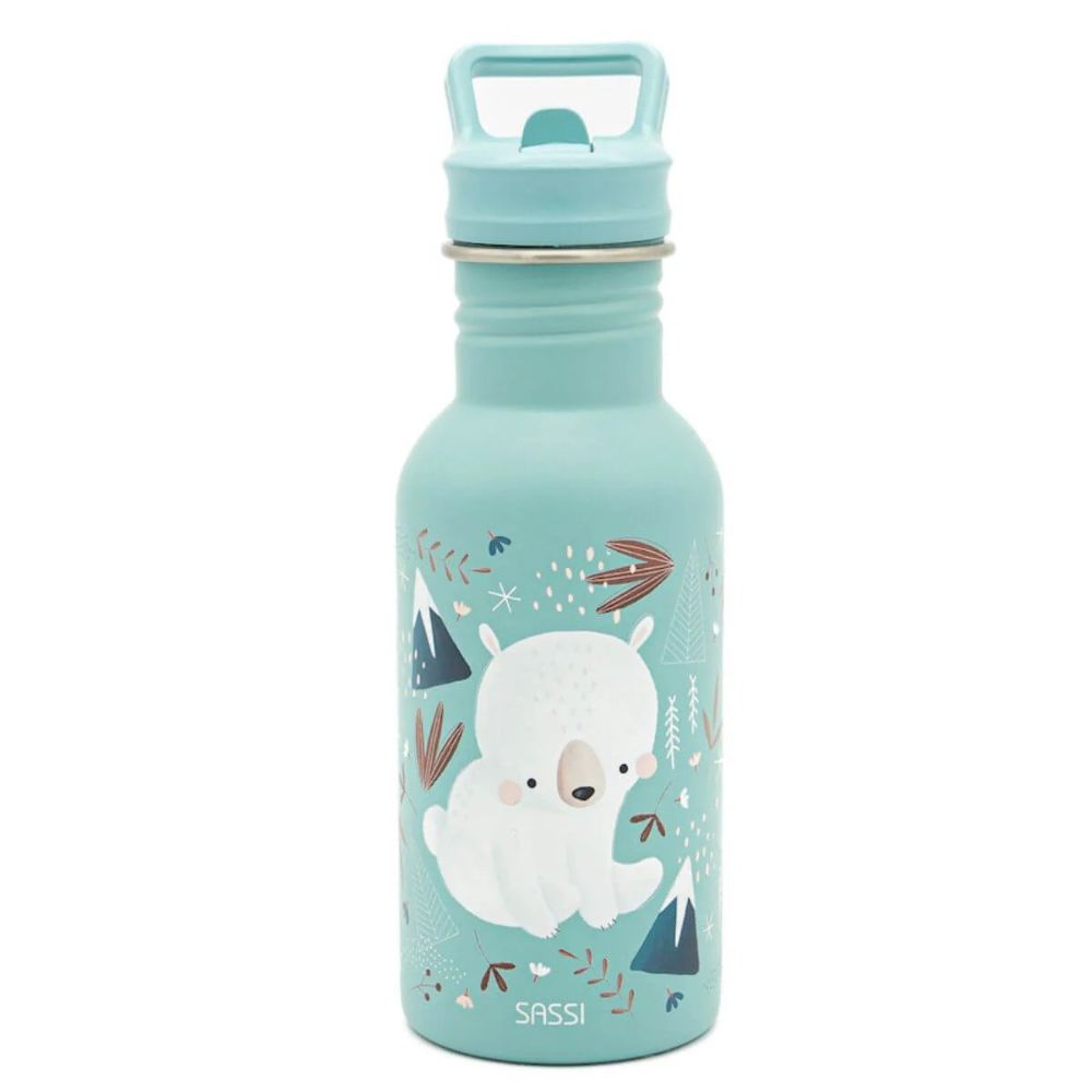 Diseño sin título Botella de Acero Inoxidable Oso Polar Sassi - Imagen 1