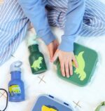 Botella Infantil de Acero Inoxidable Mini Dinosaurios - A Little Lovely Company - Imagen 4