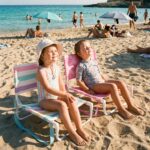Silla de playa plegable infantil Rayas multicolor - Imagen 14