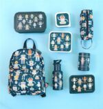 Mochila infantil Robots - A Little Lovely Company - Imagen 4