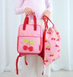 Mochila Infantil Pequeña Cerezas - A Little Lovely Company - Imagen 5