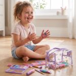 Neceser infantil rectangular con glitter Estrellas - Imagen 2