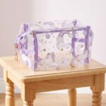 Neceser infantil rectangular con glitter Unicornios