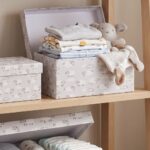 Pack de 6 Cajas de Cartón para Almacenaje Ovejitas Gris - Imagen 5