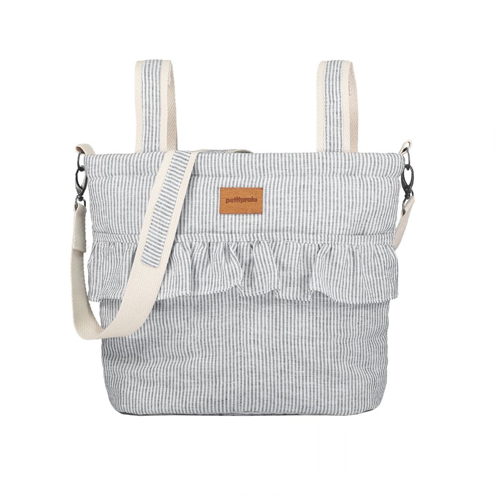 Diseño sin título (61) Bolso Park lino stripes - Imagen 1